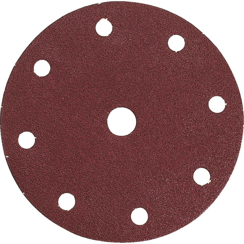 10 DISQUES ABRASIFS D150 MM GRAIN 240 AUTO-AGRIPPANT 8 + 1 TROUS- MAKITA - P-31996