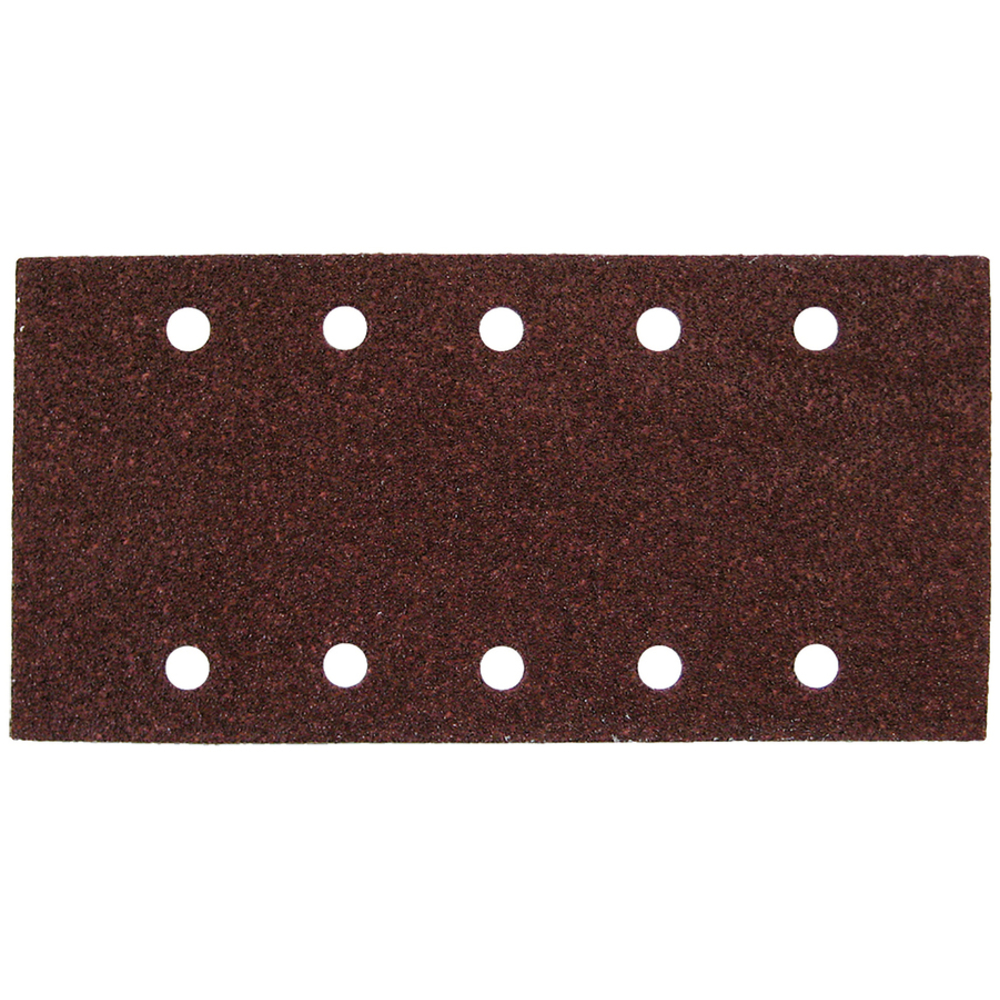 FEUILLE RECT 5+5 BOIS/MÉT 115X229MM G40 X10 - MAKITA - P-33174