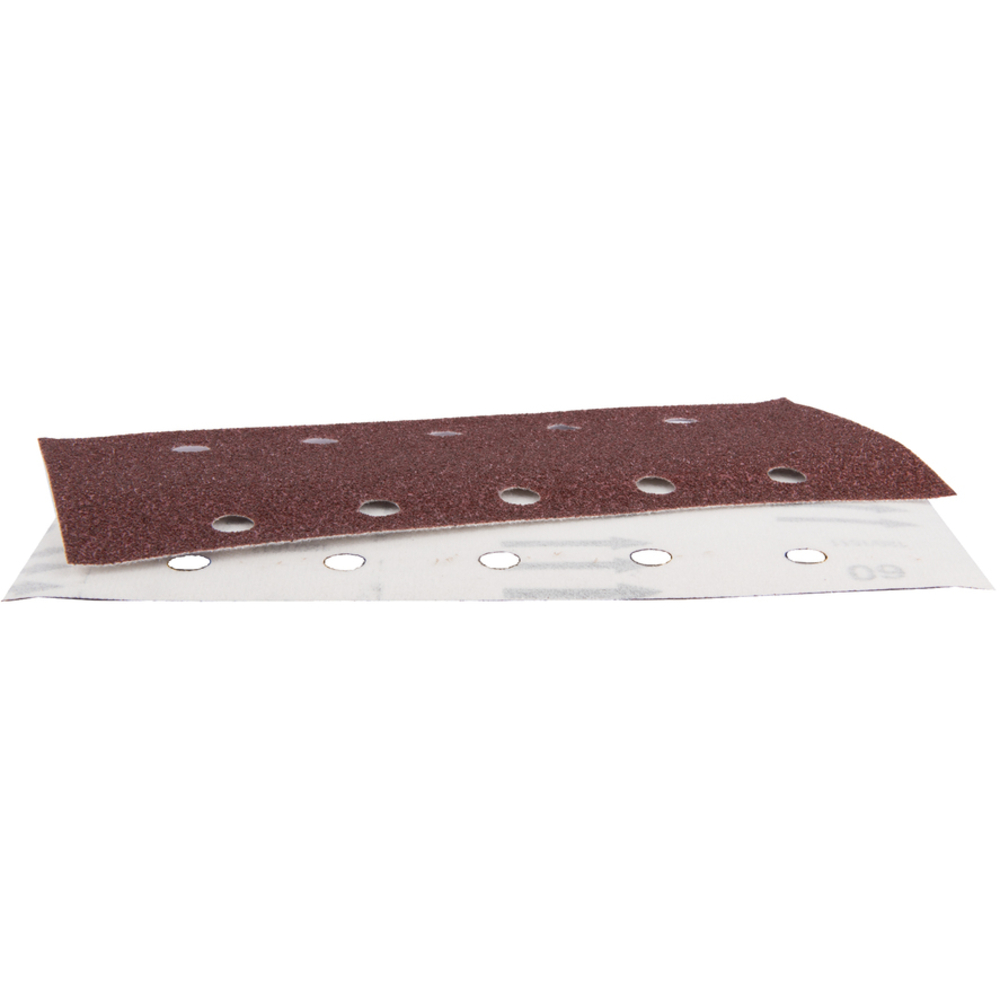 FEUILLE RECT 5+5 BOIS/MÉT 115X229MM G60 X10 - MAKITA - P-33180