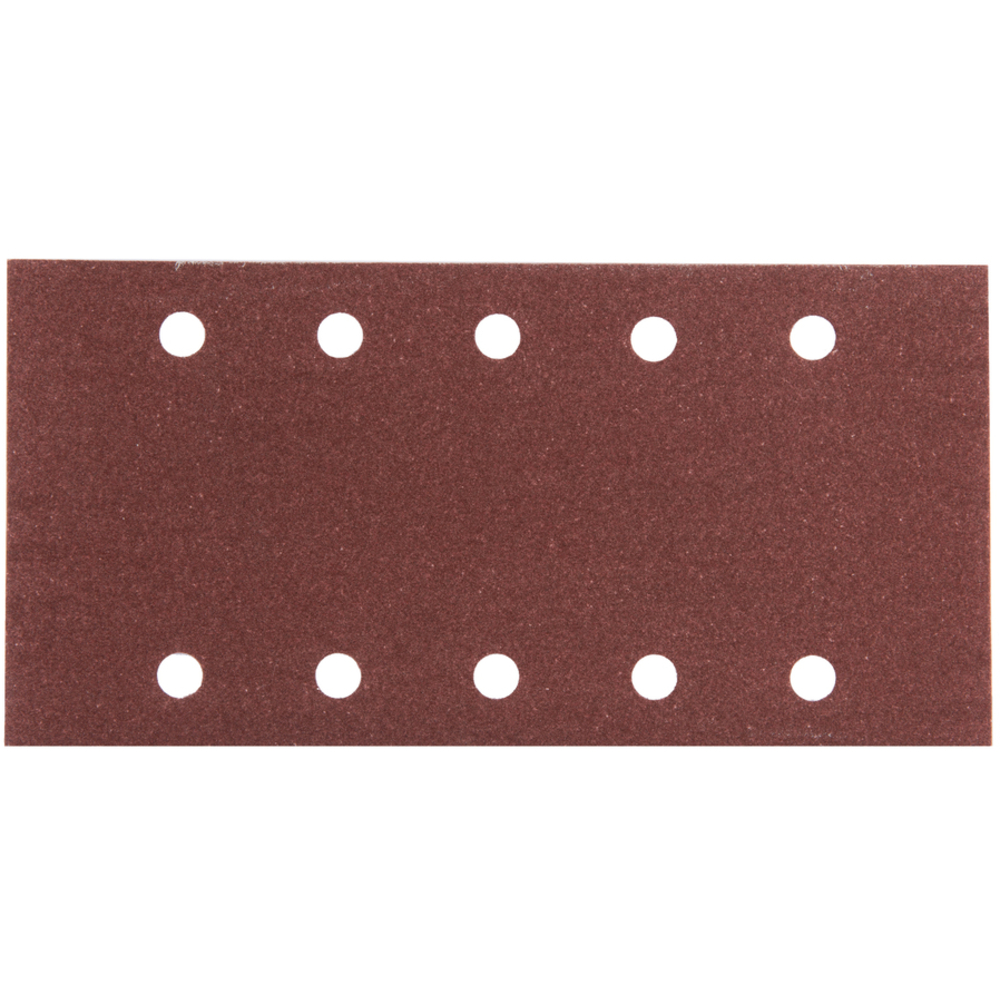 FEUILLE RECT 5+5 BOIS/MÉT 115X229MM G150 X10 - MAKITA - P-33227