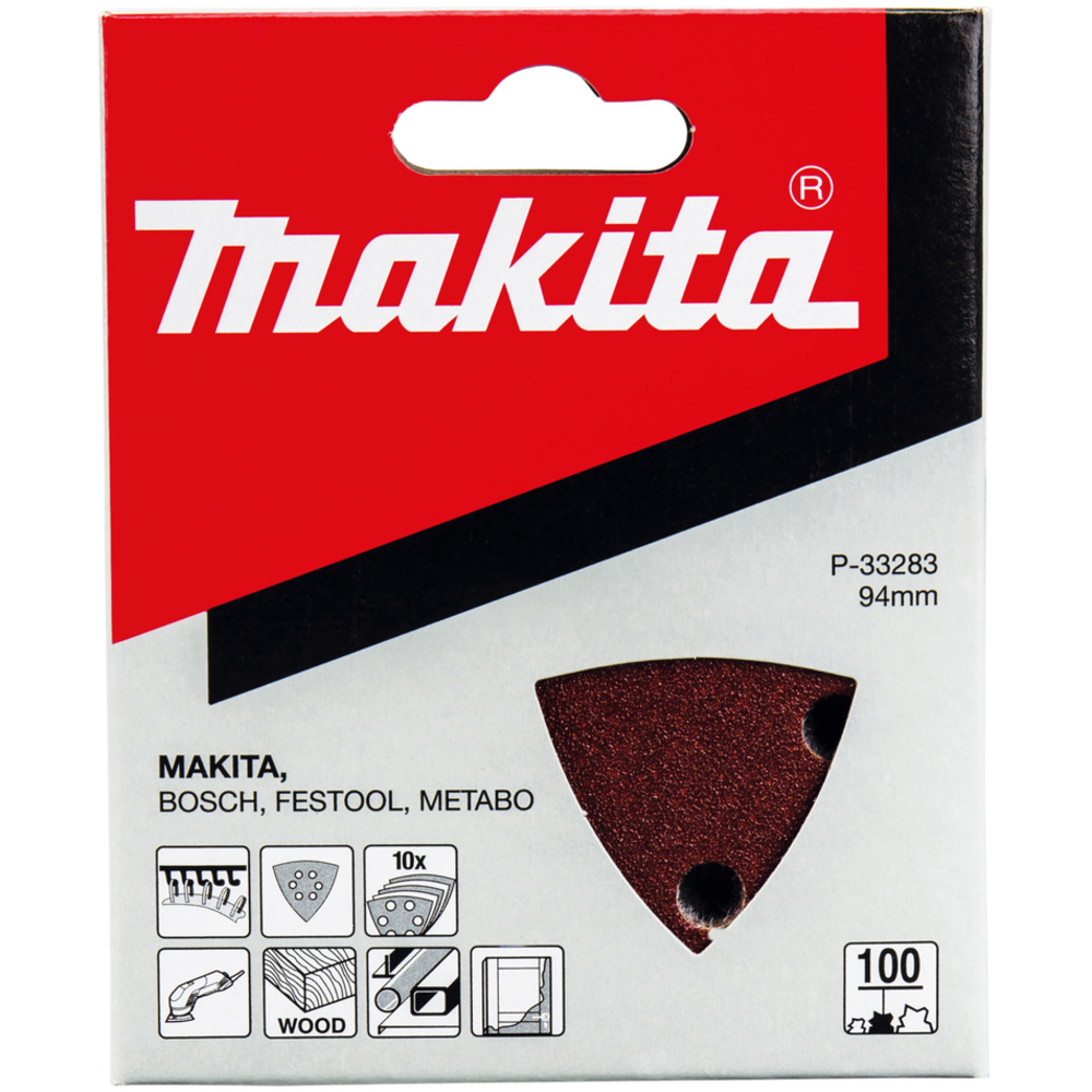ABRASIF 94mmTRI G100 10P VLC MAKITA - P-33283