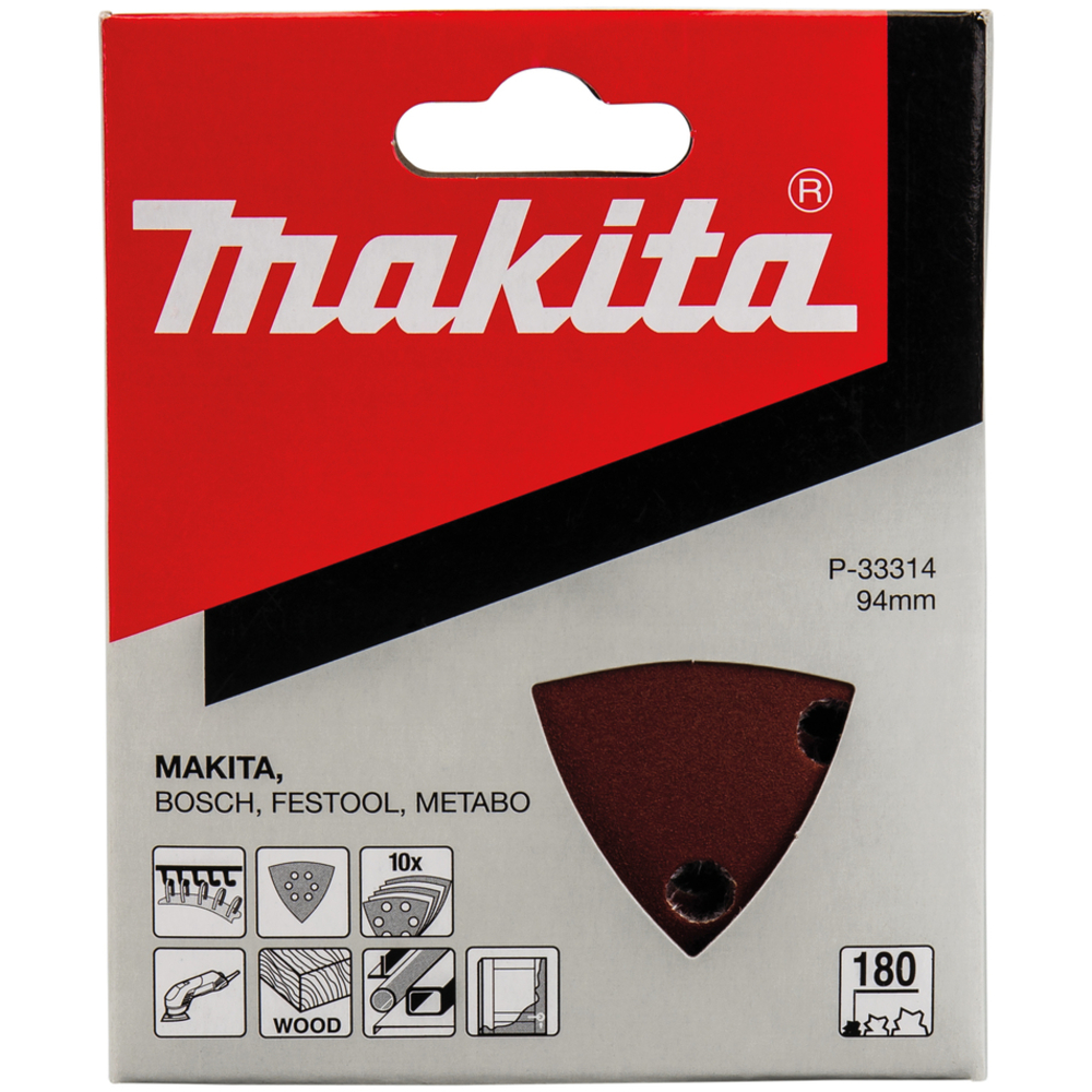 ABRASIF 94MMTRI G180 10P VLC MAKITA - P-33314