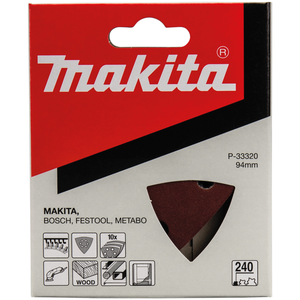 ABRASIF 94mmTRI G240 10P VLC MAKITA - P-33320