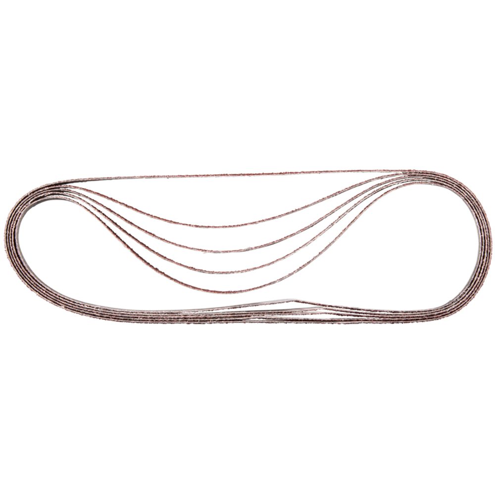 Bandes abrasives 9x533 mm pour bois métal - MAKITA - P-43278