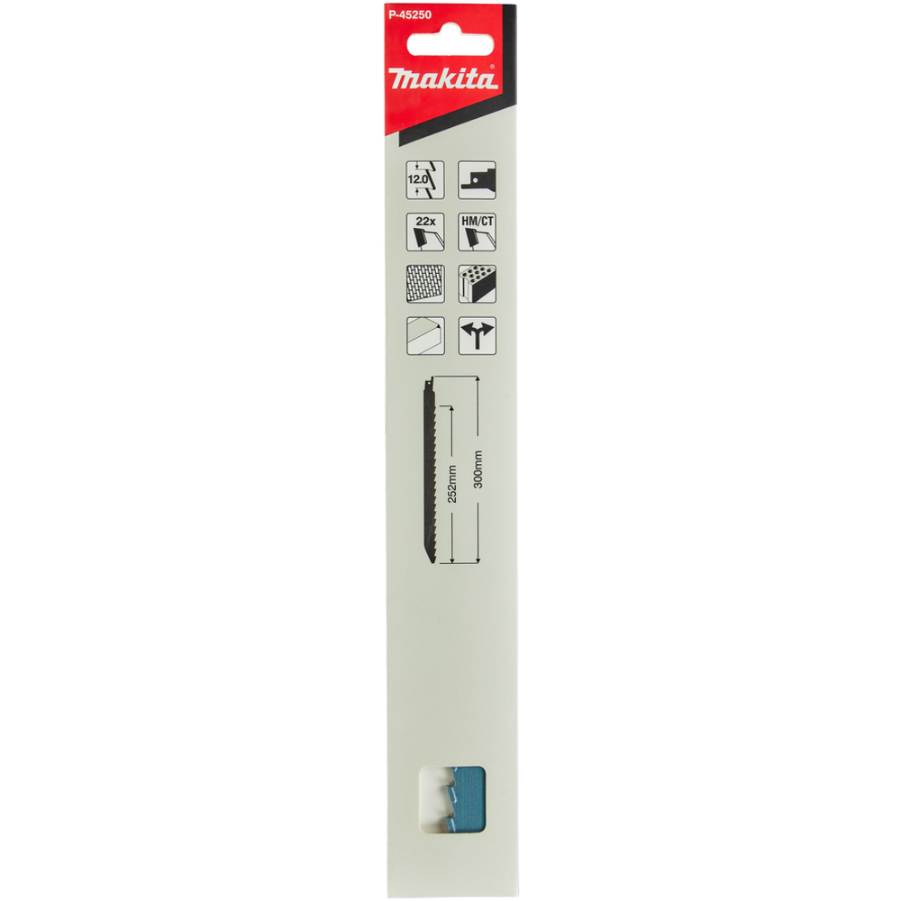 LAMES A CHANTOURNER POUR MATERIAUX TENDRES - MAKITA - P-45250