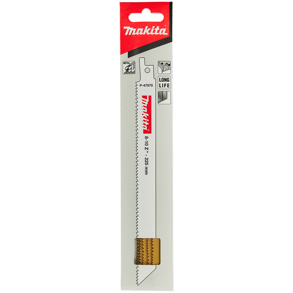Lames spéciales palettes, bois clouté/métaux, acier supérieur à 3,0 mm - MAKITA - P-47070