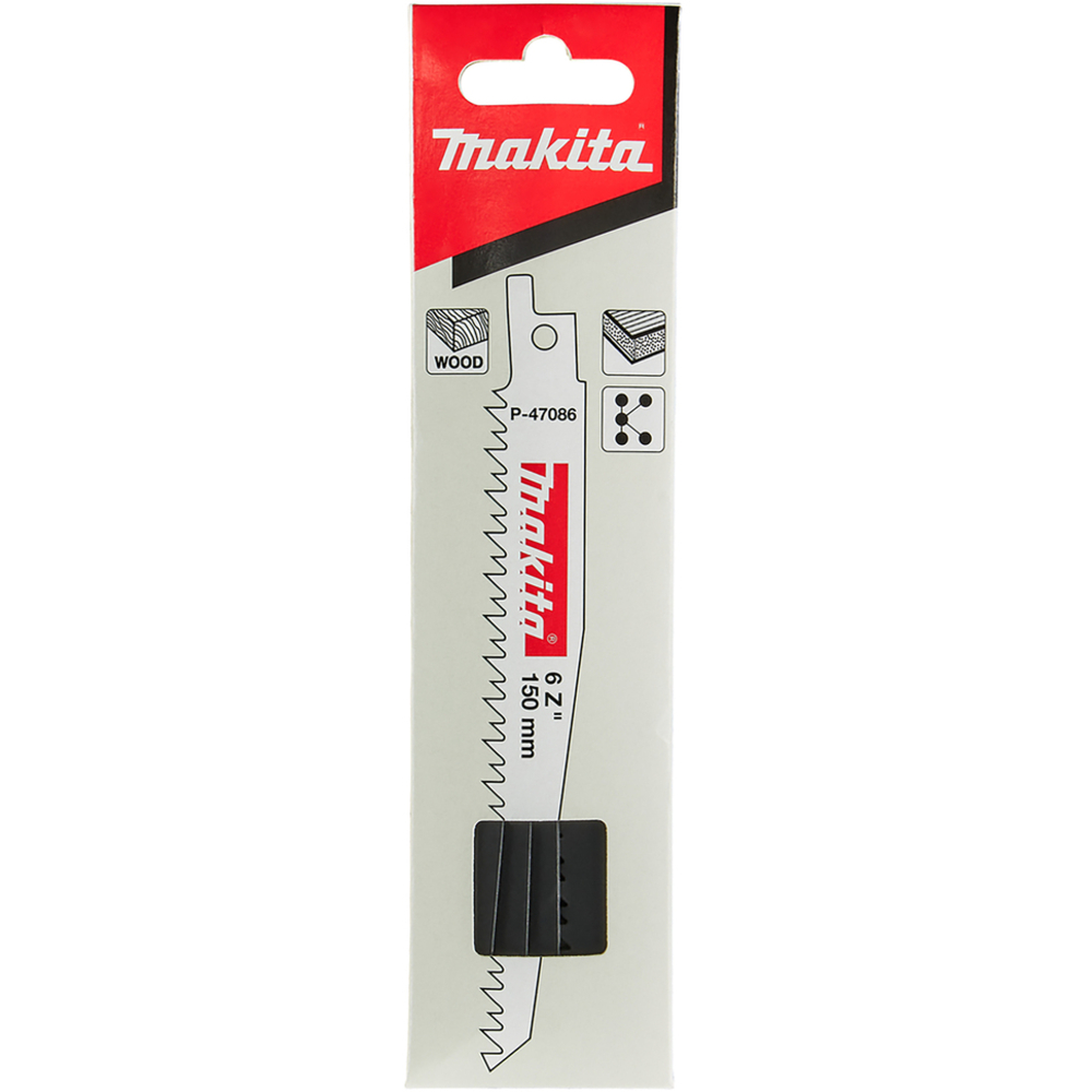 Lames à coupe rapide pour tout type de bois, PVC, plastiques type A - MAKITA - P-47086