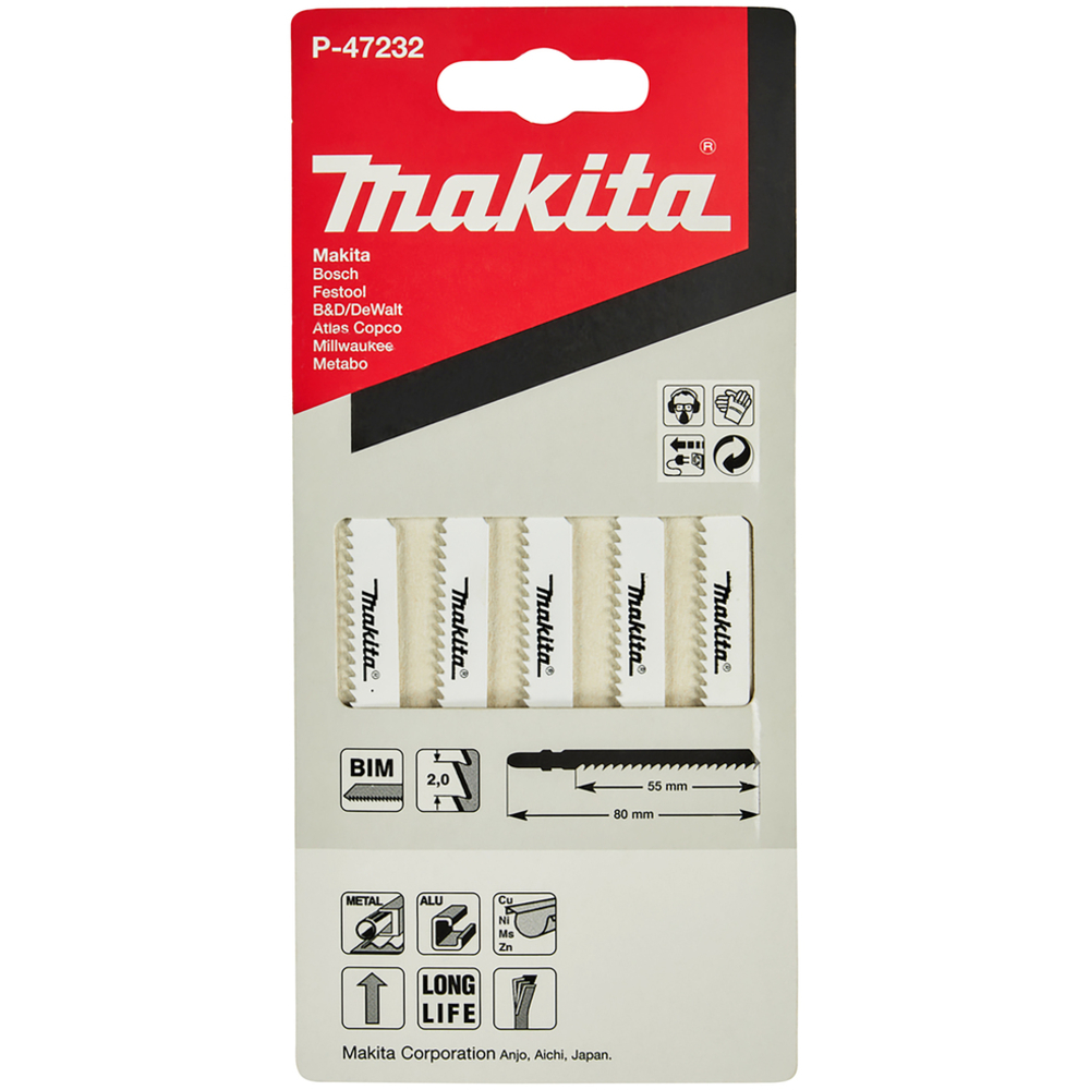 LAME BI-METAL 55MM METAL 14D - MAKITA - P-47232