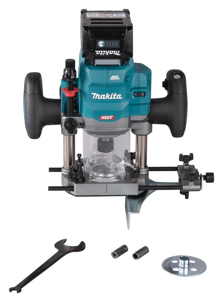 Défonceuse XGT 40 V max Li-Ion - 4 Ah - Q=12mm - MAKITA - RP001GM201