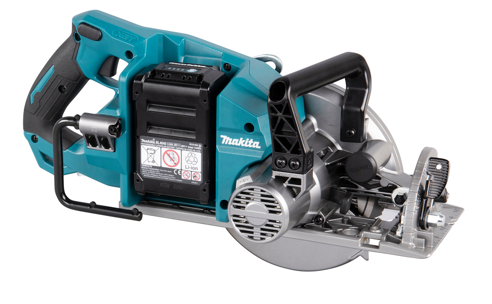 SCIE CIRCULAIRE SANS FIL A POIGNEE ARRIERE 185MM - MAKITA - RS001GM101