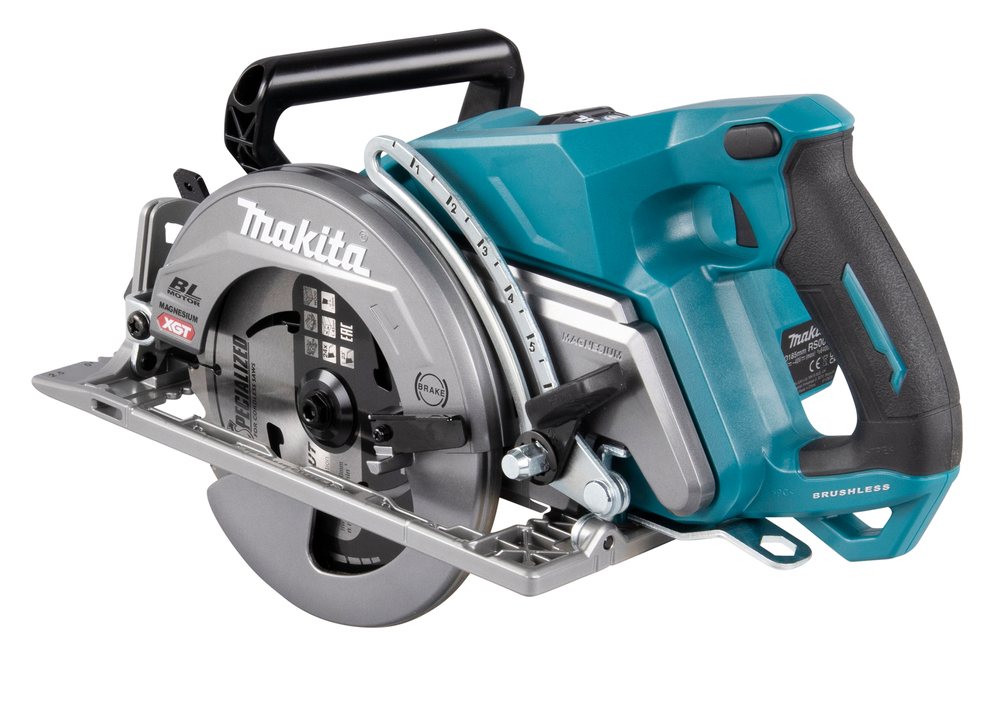 SCIE CIRCULAIRE SANS FIL A POIGNEE ARRIERE 185MM - MAKITA - RS001GM101