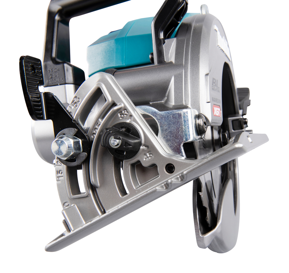SCIE CIRCULAIRE SANS FIL À POIGNÉE ARRIÈRE 185 MM 40VMAX - MAKITA - RS001GZ