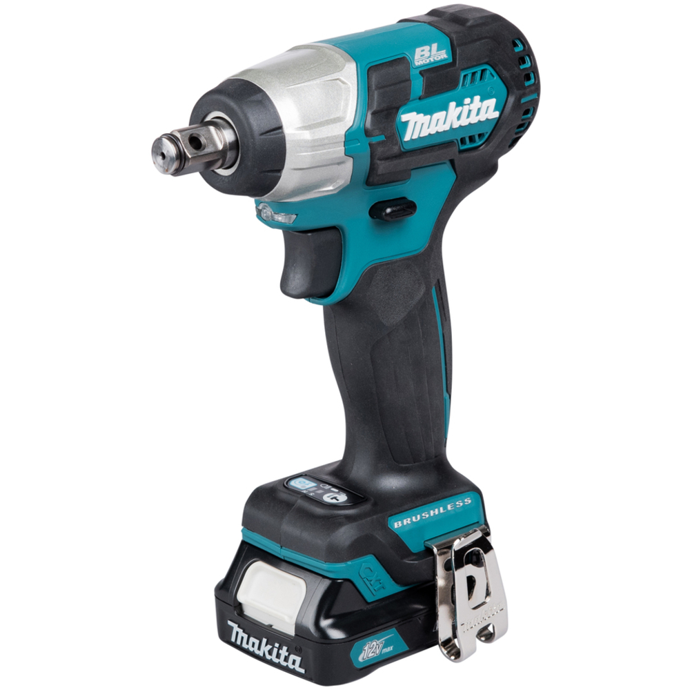 Boulonneuse à chocs 12 V Li-Ion 4 Ah 165 Nm - MAKITA - TW161DSMJ