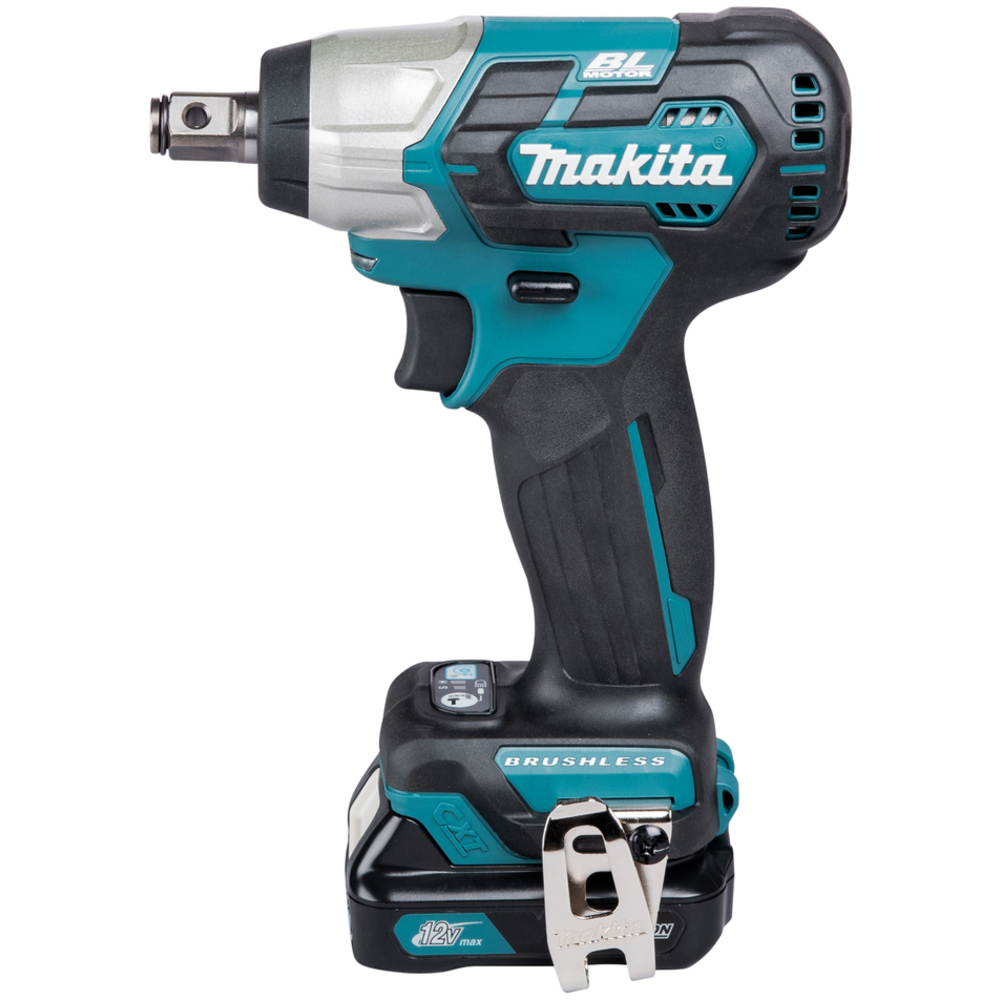 Boulonneuse à chocs 12 V Li-Ion 4 Ah 165 Nm - MAKITA - TW161DSMJ