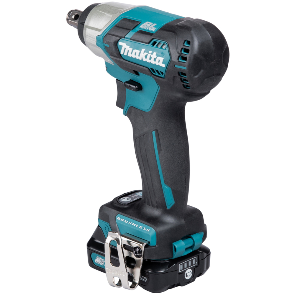 Boulonneuse à chocs 12 V Li-Ion 4 Ah 165 Nm - MAKITA - TW161DSMJ