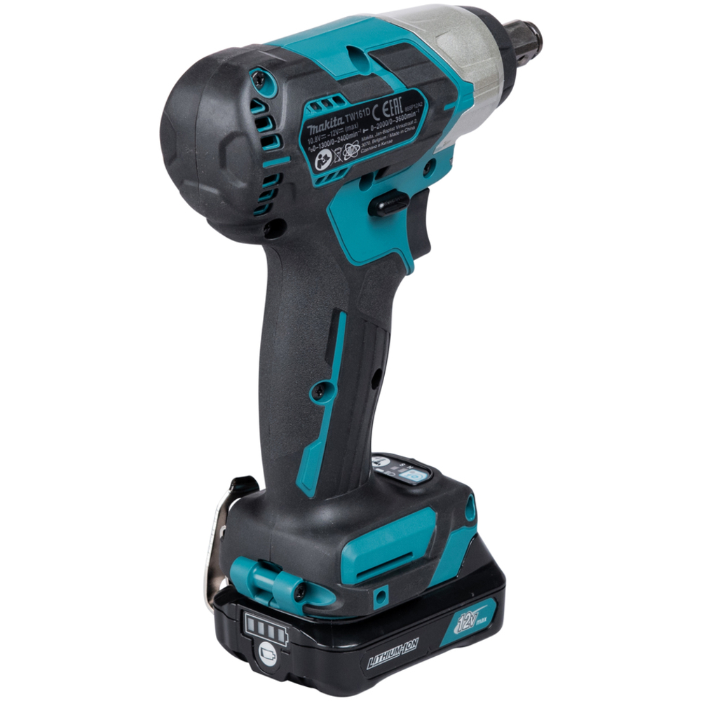 Boulonneuse à chocs 12 V Li-Ion 4 Ah 165 Nm - MAKITA - TW161DSMJ