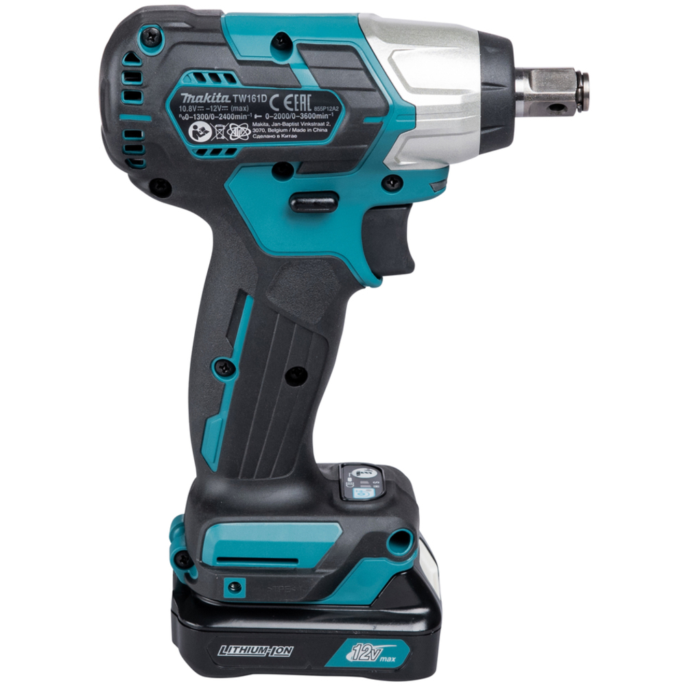 Boulonneuse à chocs 12 V Li-Ion 4 Ah 165 Nm - MAKITA - TW161DSMJ