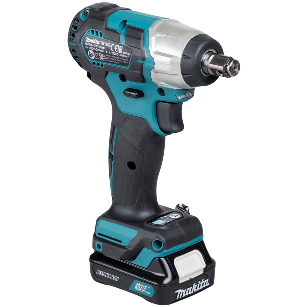 Boulonneuse à chocs 12 V Li-Ion 4 Ah 165 Nm - MAKITA - TW161DSMJ