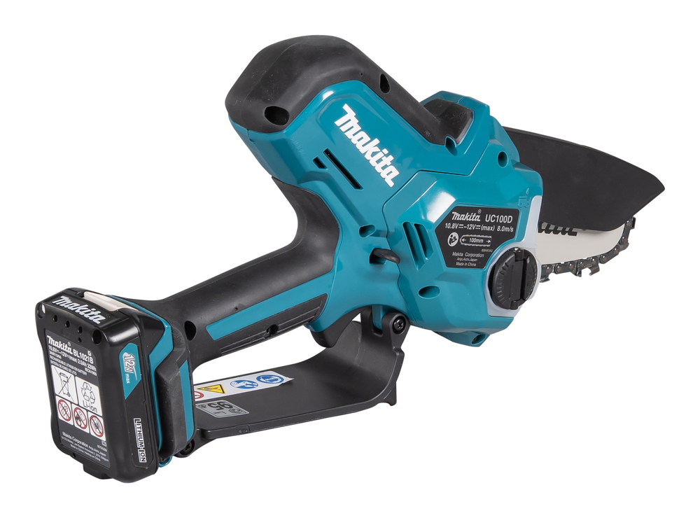 Tronçonneuse MAKITA d’élagage sans fil CXT + BL1021Bx 1 + DC10WDx 1 - UC100DWA