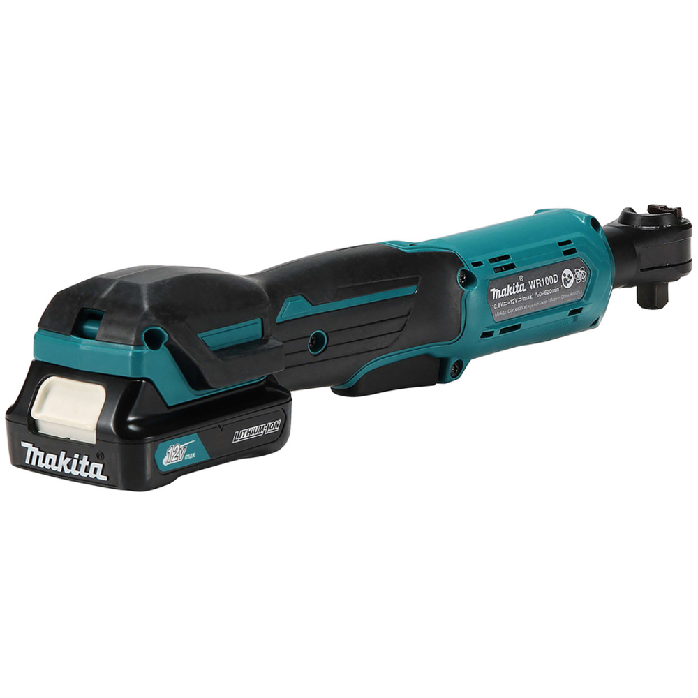 Clé à cliquet 12 V Li-Ion 47,5 Nm avec batterie - MAKITA - WR100DWA