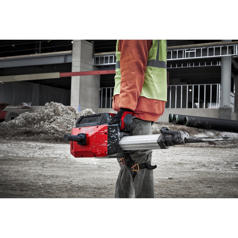 DEMOLISSEUR 64 J MILWAUKEE 25 KG EMM HEX 28 MM MX FUEL SANS BATTERIE- 4933478985