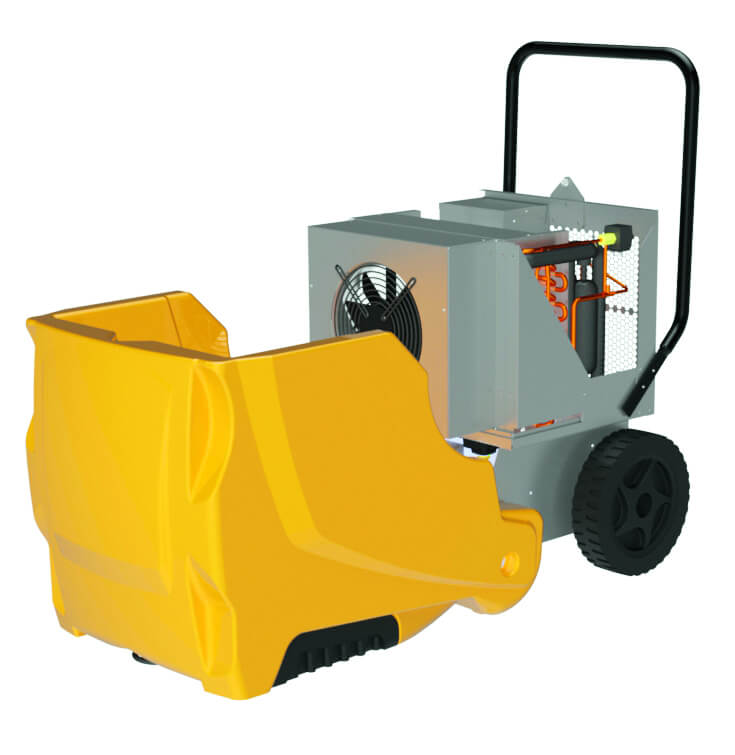 DÉSHUMIDIFICATEUR MOBILE PROFESSIONNEL RENFORCÉ SOVELOR DR56L