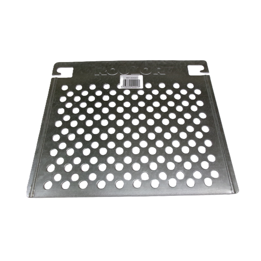 Grille métal nervurée 280 x 240 mm - ROULOR - 004001