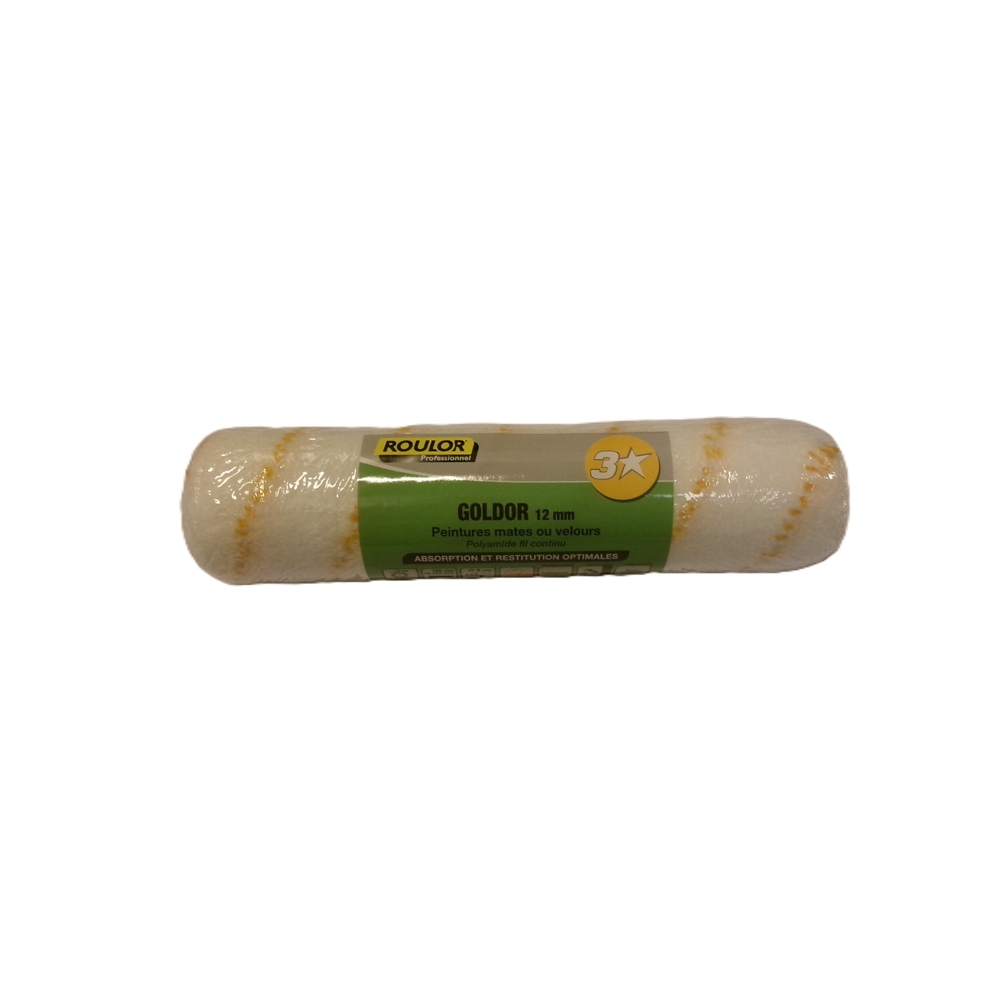 Manchon 3* anti-projection 250 mm fibre 12 mm pour surfaces régulières - ROULOR - 031006