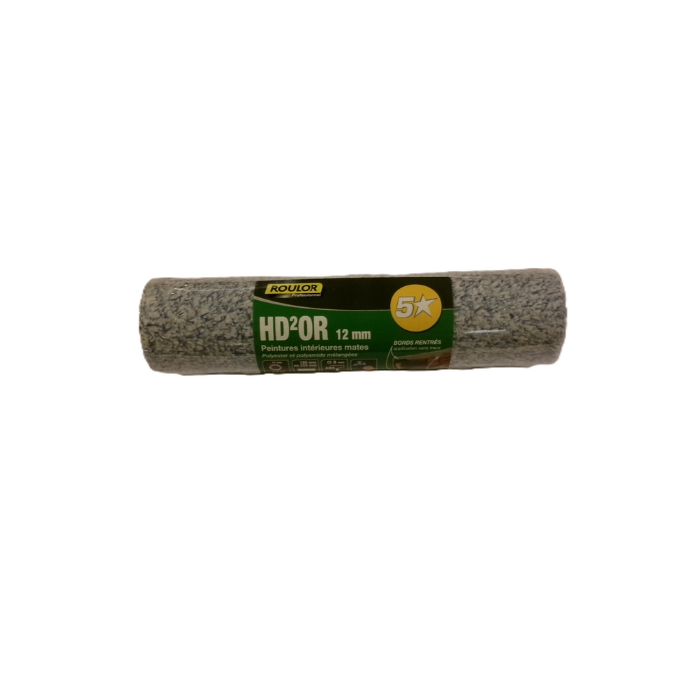 Manchon 5* HD²OR 250 mm fibre 12 mm pour surfaces régulières - ROULOR - 032455
