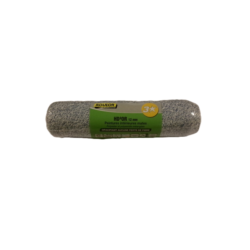 Manchon 3* HD²OR 250 mm fibre 12 mm pour surfaces régulières - ROULOR - 033045