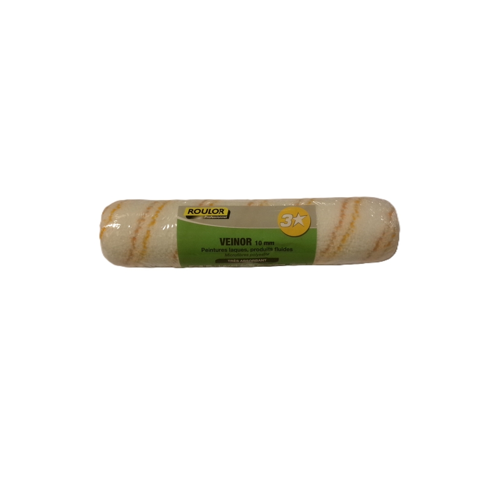 Manchon 3* Veinor 250 mm fibre 10 mm pour surfaces lisses et préparées - ROULOR - 033750