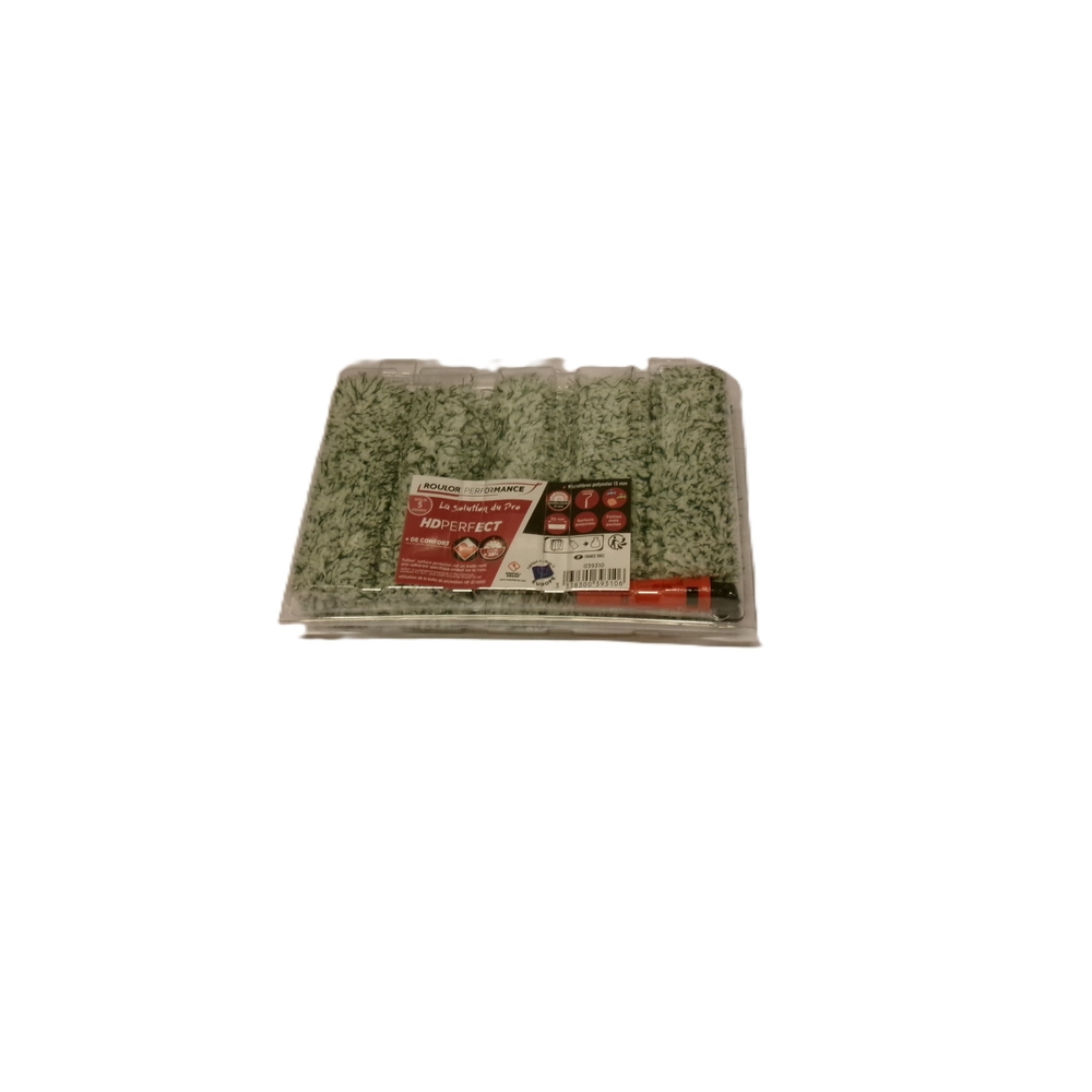 Boite de 5 mini-manchons Hdperfect Teflon 110 mm Ø 15 mm - ROULOR - 039310