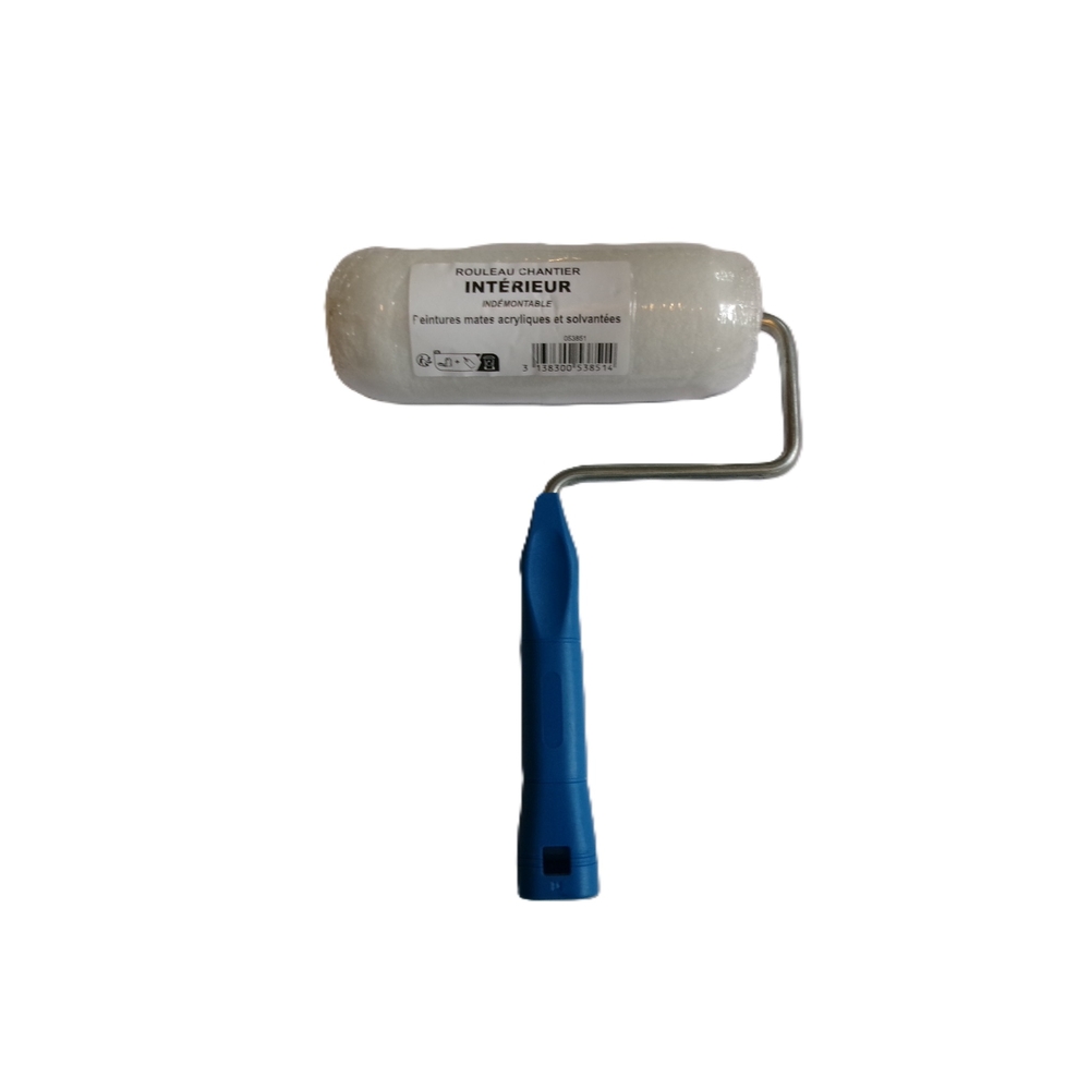 Rouleau chantier intérieur 180 mm pour surfaces régulières - ROULOR - 053851