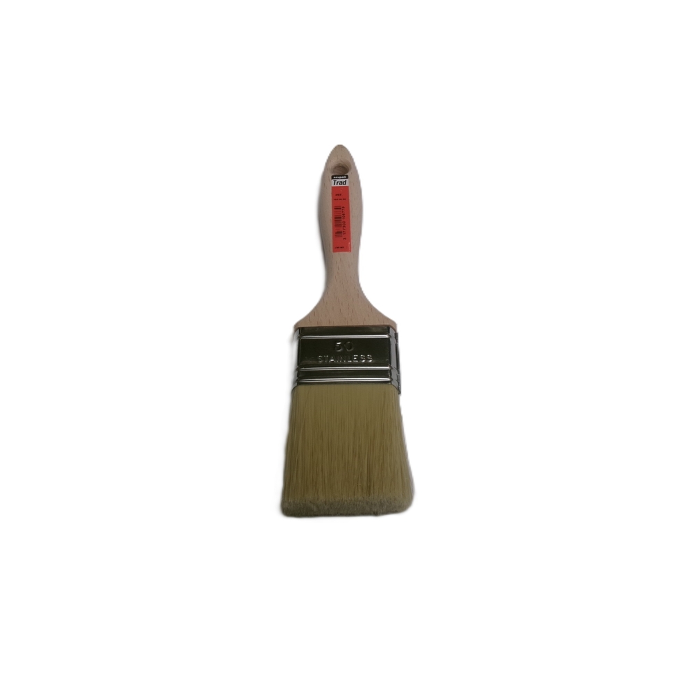 Brosse plate spécial glycéro n°50 en Fillpro manche bois - NESPOLI - 10110 50