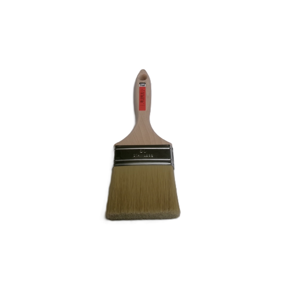 Brosse plate spécial glycéro n°80 en Fillpro manche bois - NESPOLI - 10110 80