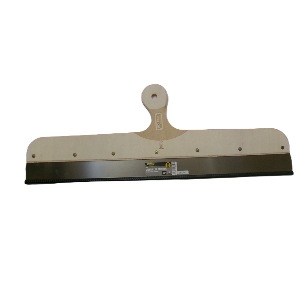 Couteau à enduit projeté PRO 60 cm manche bois FSC - ROULOR - 101835