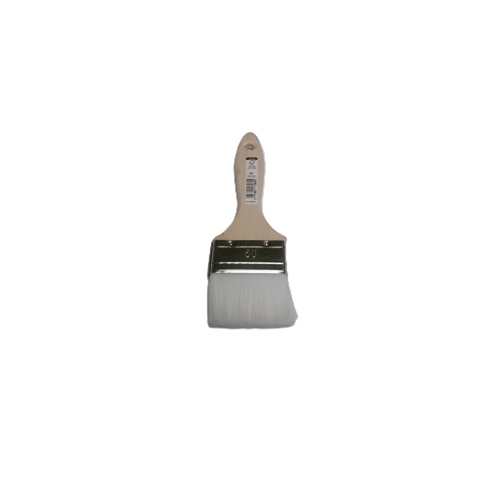 Brosse plate à lessiver et à dégraisser n°60 manche bois - NESPOLI - 1172 60