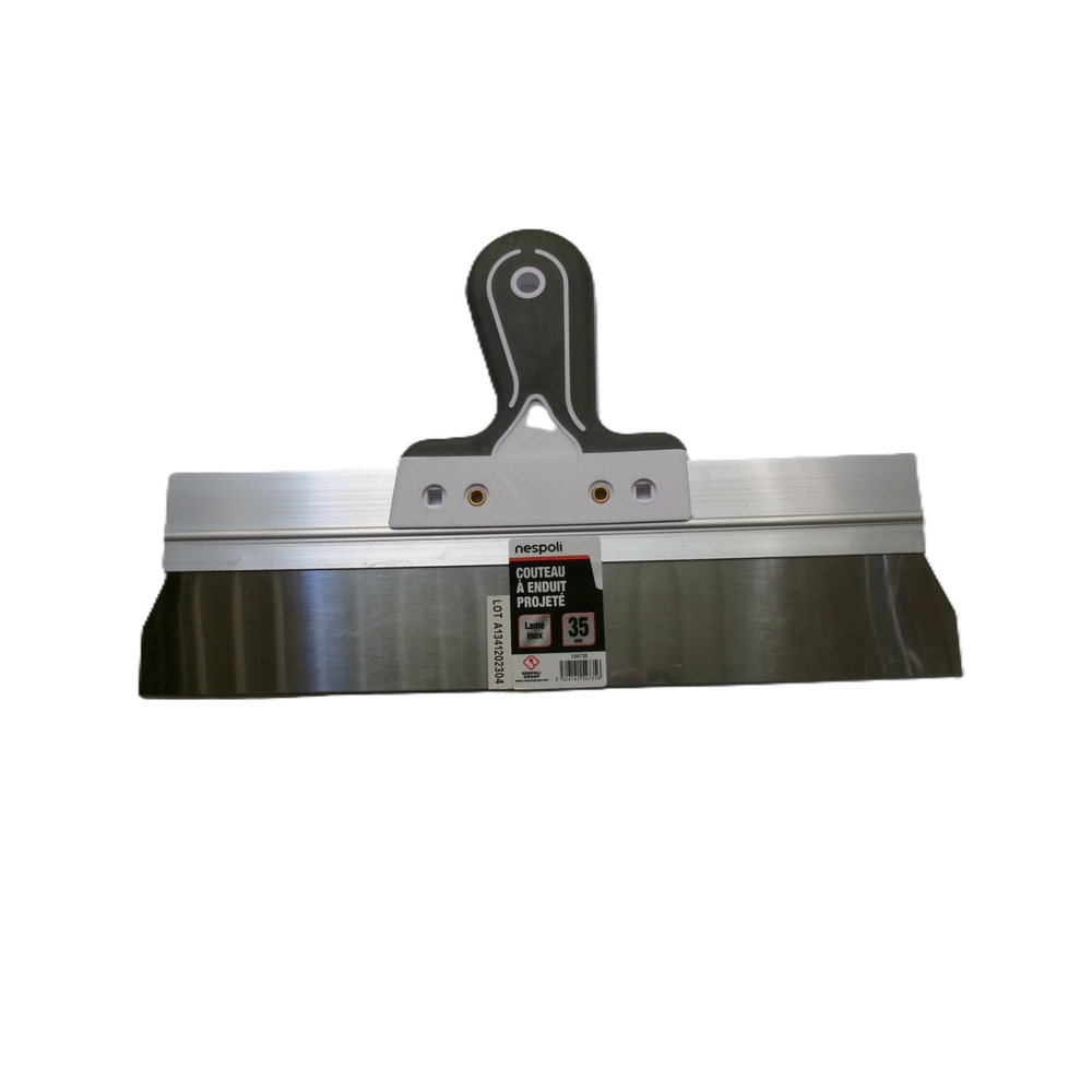 Couteau à enduire projeté en inox 35 cm - NESPOLI - 154735