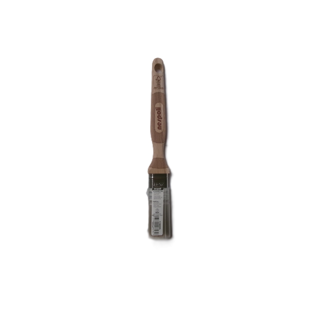 Brosse plate spécial vernis & lasure n°25 en Fillpro manche bois - NESPOLI - 1740225