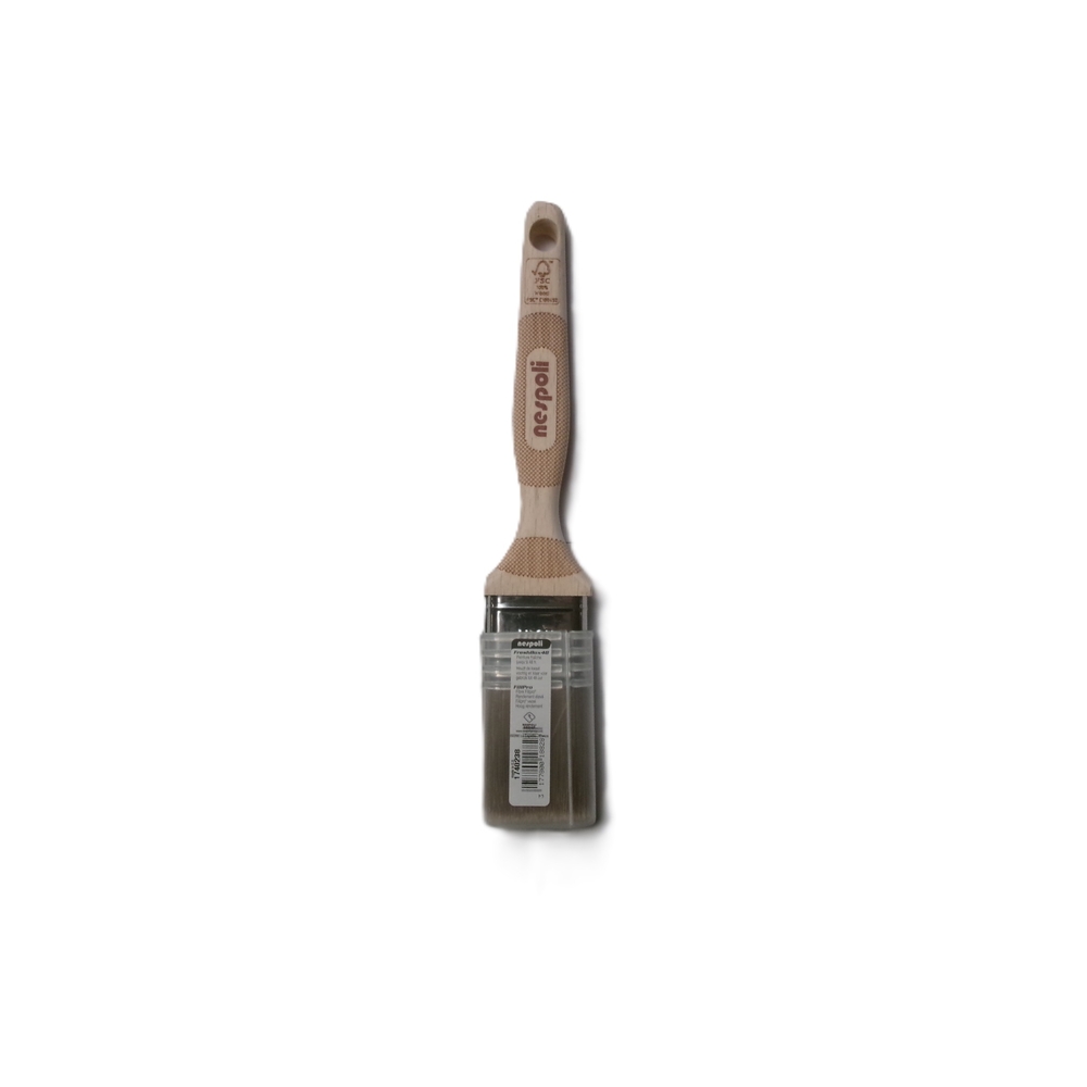 Brosse plate spécial vernis & lasure n°38 en Fillpro manche bois - NESPOLI - 1740238