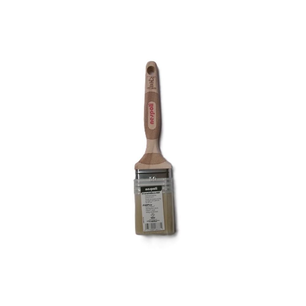 Brosse plate Tradition n°50 en Fillpro manche bois - NESPOLI - 1740350