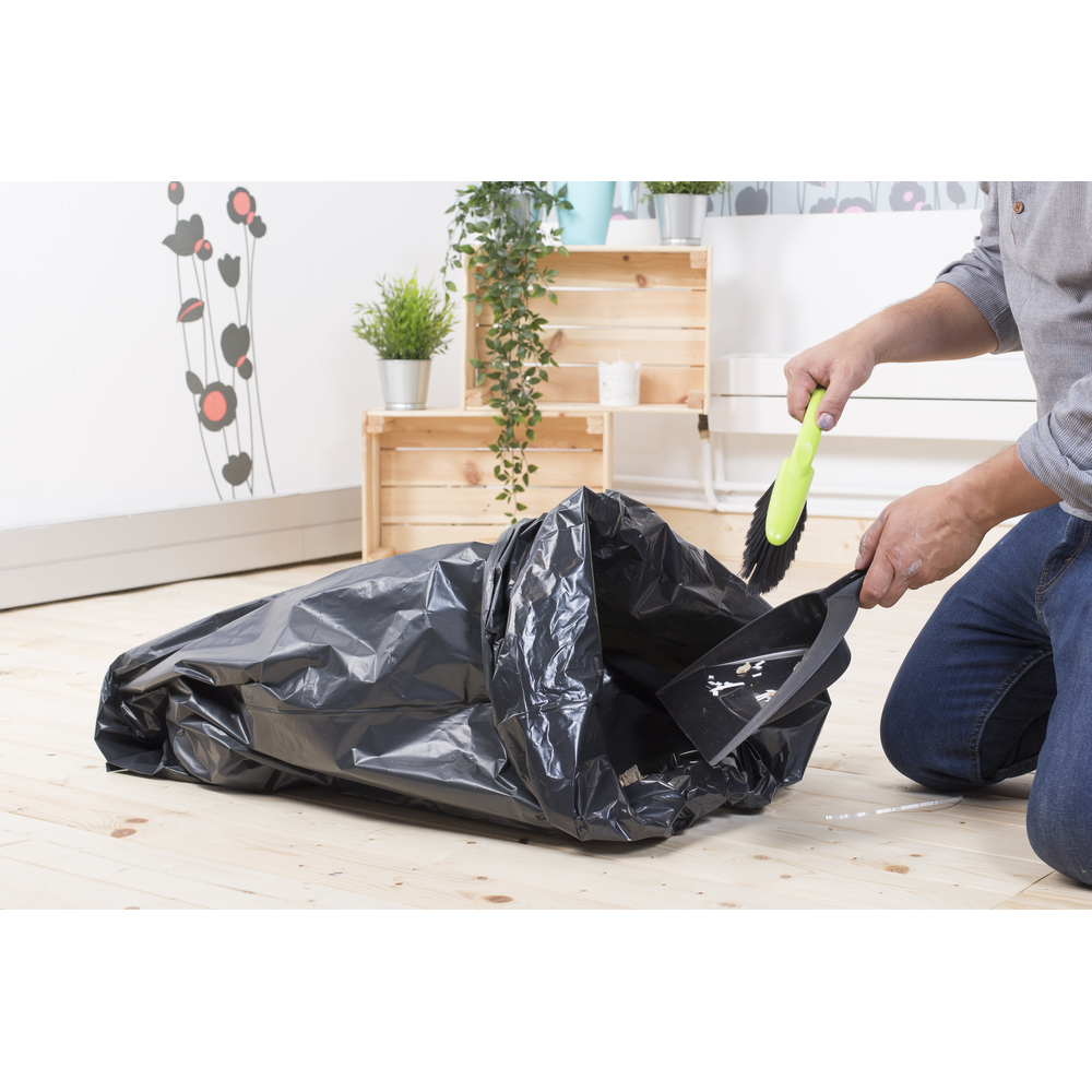 10 sacs pour poubelle domestique grand litrage 50 litres - NESPOLI - 194450