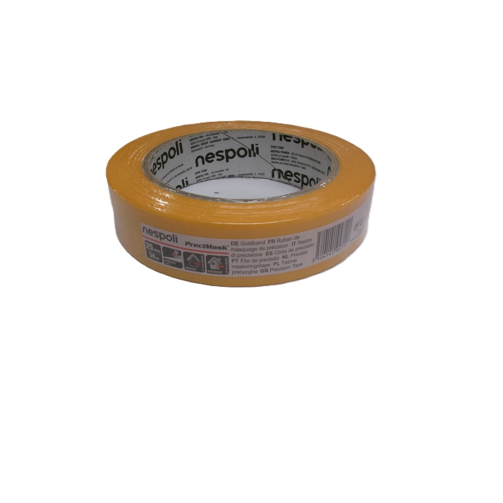 Ruban de masquage de précision PRECIMASK L.25m x l.50mm - NESPOLI - 194710