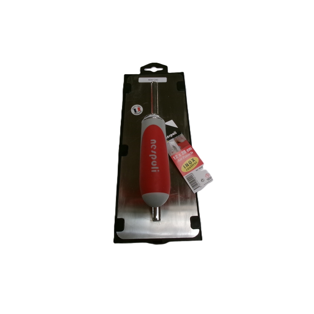 Platoir décor trapèze Confort 12x28cm inox manche Air Touch - NESPOLI - 195149