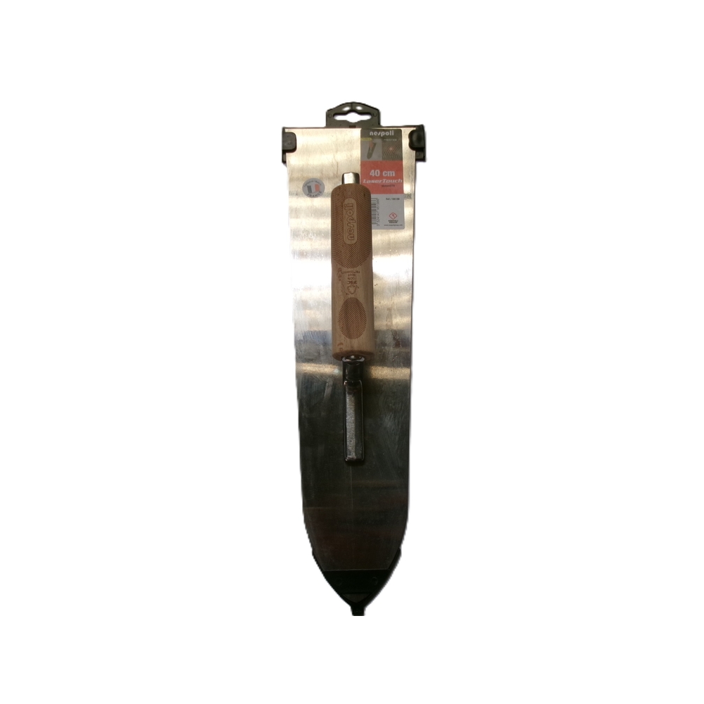 Platoir flamant Prestige acier 40cm manche bois FSC - NESPOLI - 195198