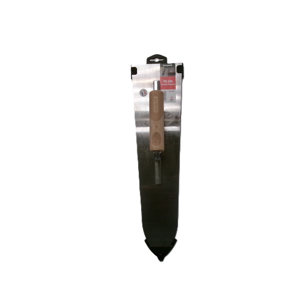 Platoir flamant Prestige acier 45cm manche bois FSC - NESPOLI - 195199