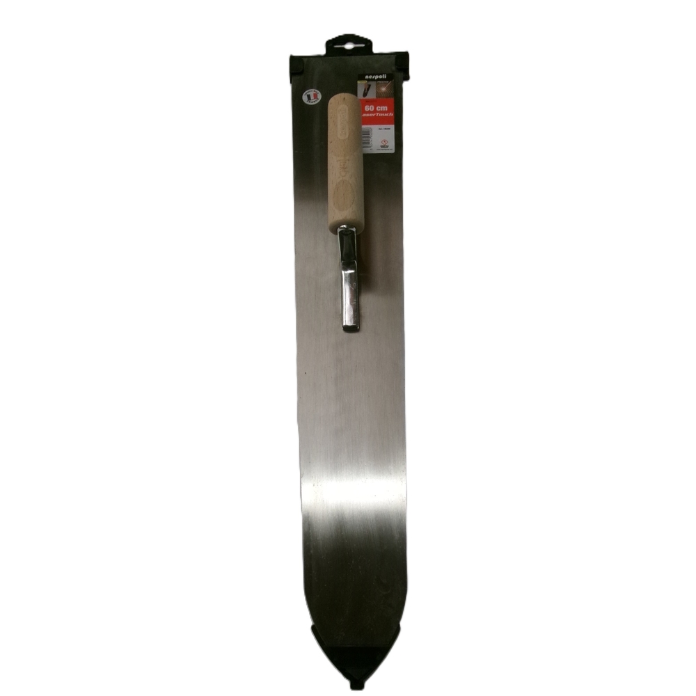 Platoir flamant Prestige acier 60cm manche bois FSC - NESPOLI - 195200