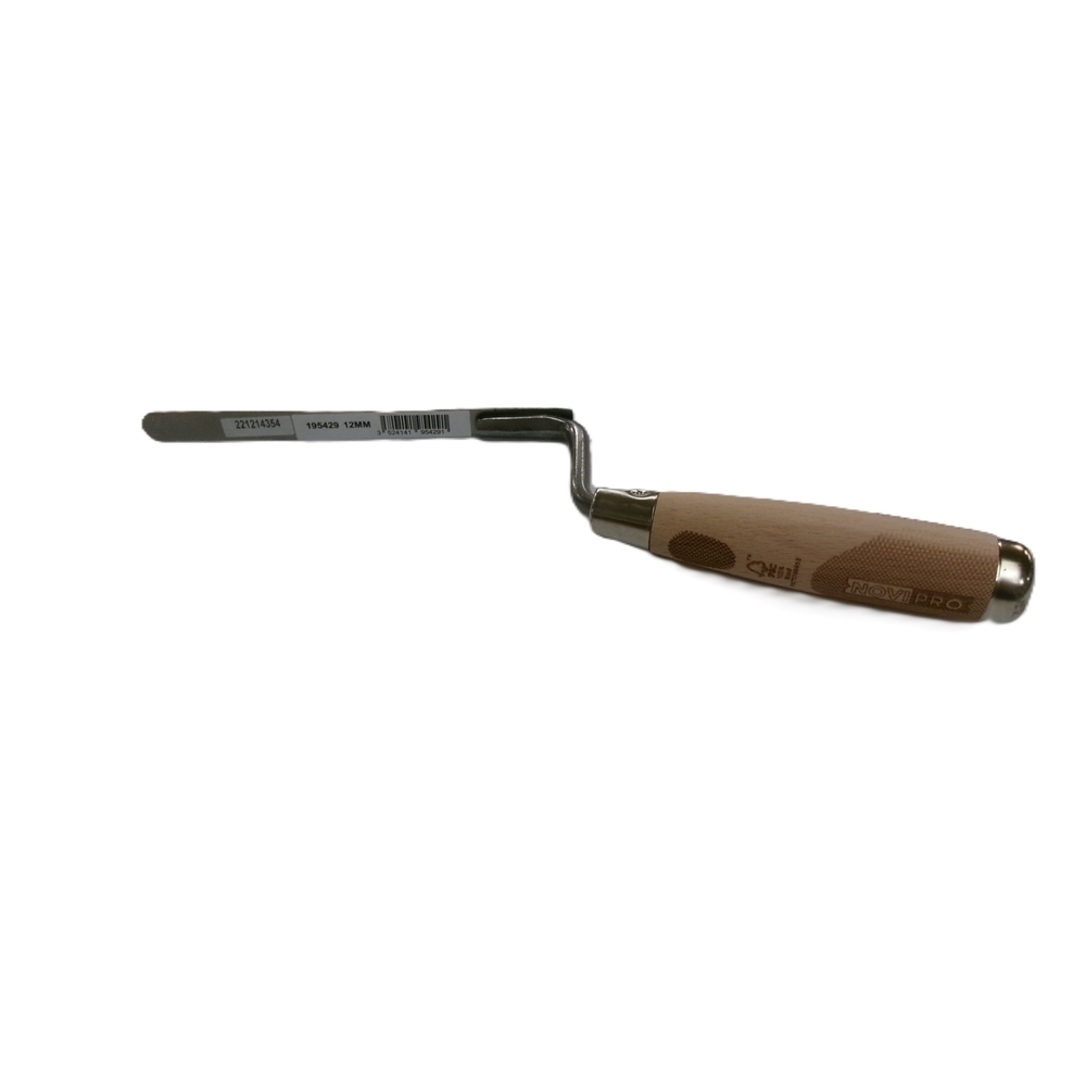 Truelle à joint Prestige plat taille 12 manche bois FSC - NESPOLI - 195429