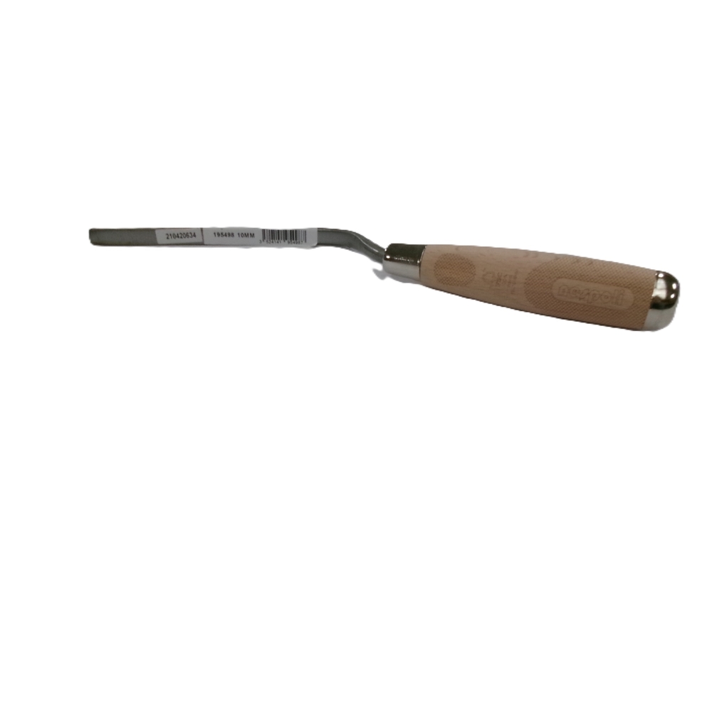 Truelle à joint Prestige 1/2 ronde de 10mm manche bois FSC - NESPOLI - 195498