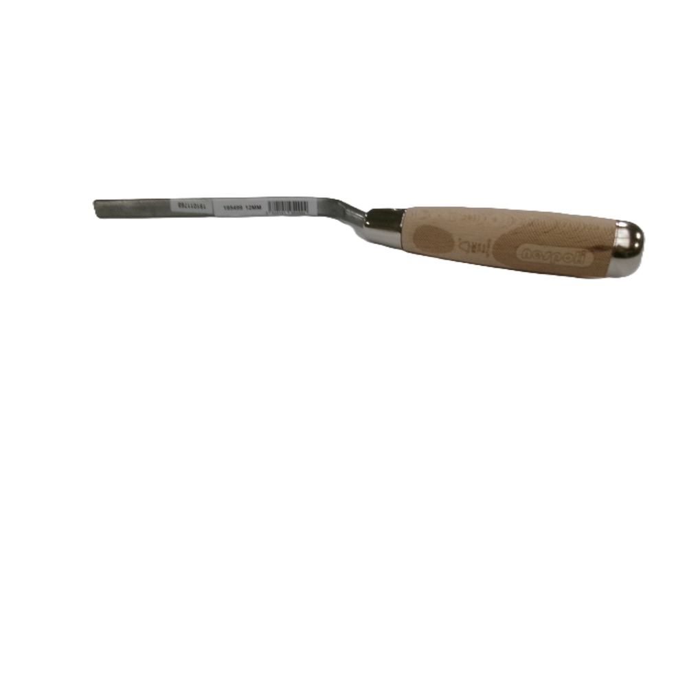 Truelle à joint Prestige 1/2 ronde de 12mm manche bois FSC - NESPOLI - 195499